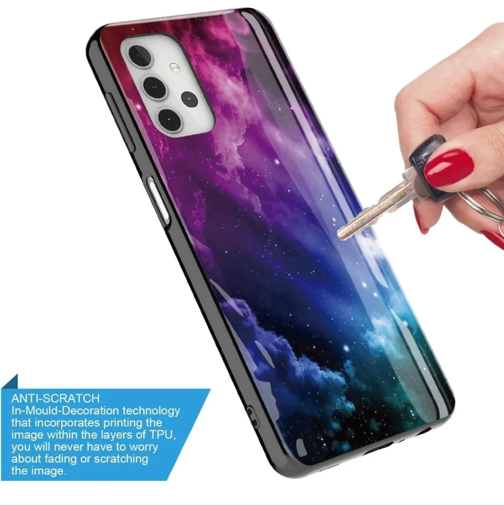 Samsung Galaxy A32 5G Slim Cute Scratch Resistant TPU Airbag Bumper Girls Women